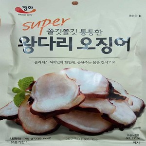 정화식품 왕다리오징어, 35g, 10개