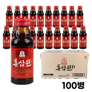 정관장 홍삼원 100ml 100병 선물용박스포장, 100개