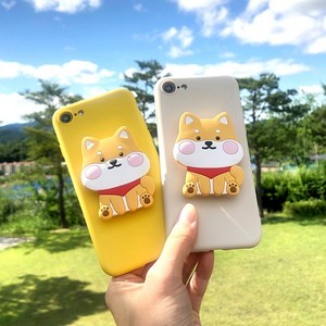 HS&D 파스텔 시바견 톡 케이스