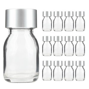 OS더치30 투명 유리병 12P 세트 소분병, 12개, 30ml