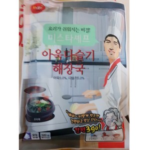 아욱다슬기해장국(태종 500g)X5, 500g, 5개