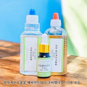[더위치] 발모촉진추출물 페퍼민트워터 쿠퍼펩타이드 3종 모음, 1개
