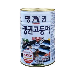 펭귄 고등어 400g x10캔/통조림, 10개