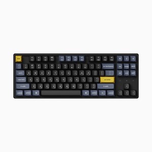 키크론 K8 PRO 알루미늄 RGB 기계식 핫스왑 저소음 유무선겸용 텐키리스 키보드, Black, K8P-J7, 갈축