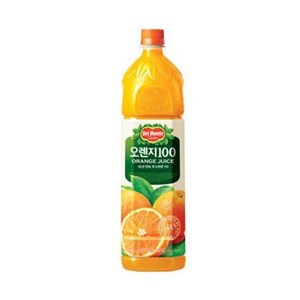 델몬트 오렌지100 주스, 1.5L, 6개