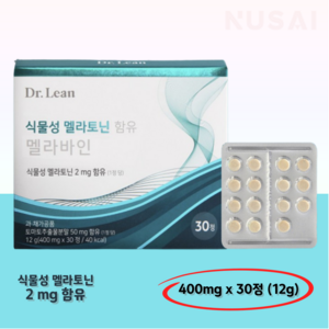 닥터린 식물성 멜라토닌 2mg 함유 멜라바인 1개월분, 1박스, 30회분