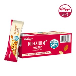 켈로그 크런치넛 에너지바, 36개, 30g