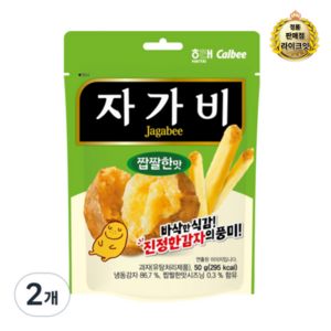 해태제과 해태 자가비 짭짤한맛, 50g, 6개