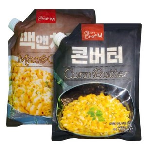 쉐프엠 콘버터 1kg + 맥앤치즈 1kg, 2개