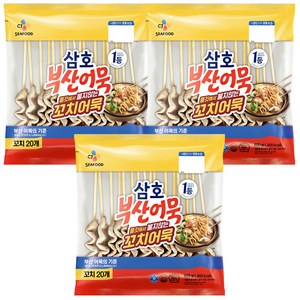 삼호 꼬치어묵 600g, 3개