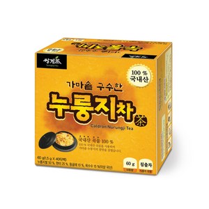 쌍계제다 김동곤명인 가마솥 누룽지차 40티백, 1.5g, 40개입, 1개