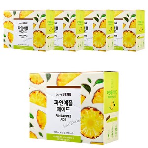 카페베네 파인애플 에이드, 190ml, 50개