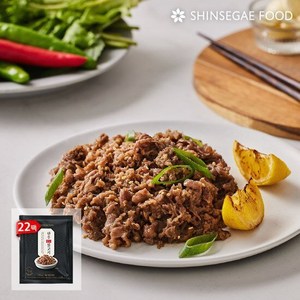 신세계푸드 한우 암소불고기 150g 22팩, 22개