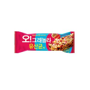 마켓오네이처 오 그래놀라 유산균바, 525g, 2개