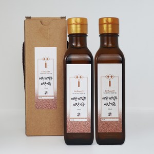 식품애착 예천 게걸무씨앗기름 1+1, 2개, 180ml