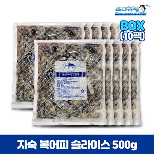 자숙 복어껍질 채 복어피 500g 10pk 한박스 업소용 대용량 중국산 국내가공, 1개