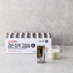 삼육두유 검은참깨 고칼슘 190ml 16팩, 48개