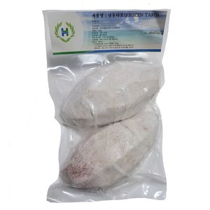 베트남 KHOAI MON 토란 냉동 타로, 500g, 1개