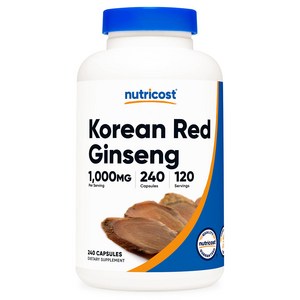 뉴트리코스트 레드진생 홍삼 1000mg 240캡슐, 240정, 1개