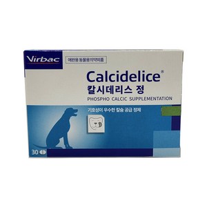 버박 반려동물 칼시데리스 영양제, 30정, 뼈/관절강화, 1개