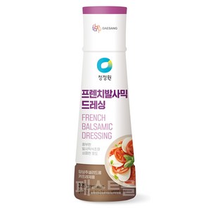 청정원 프렌치 발사믹 드레싱 소스, 325g, 1개