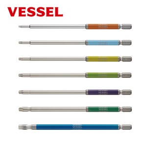 베셀 VESSEL GSVT20LH 단두 토룩스 고사이비트 T20x150mm 별비트 엑스하드강 컬러비트 롱타입, 베셀 GSVT40LH, 1개