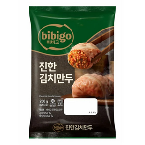 CJ 비비고 진한김치만두, 200g, 4개