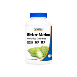 뉴트리코스트 비터 멜론 600mg 180개입 2팩 Nuticost Bitte Melon, 180정, 2개