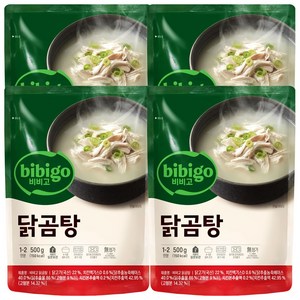 비비고 닭곰탕, 500g, 4개