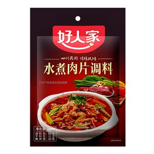 천미방 중국식품 호인가 쉐이주육편 소스 중국 요리 재료 식품, 100g, 1개