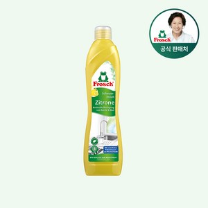 [김혜자 세제] 프로쉬 독일 인덕션 멀티 클리너 레몬 500ml 단품 다목적 세제, 1개