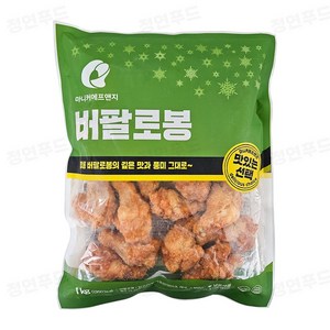 [마니커에프앤지] 버팔로봉 1kg + 버팔로윙 1kg, 2개