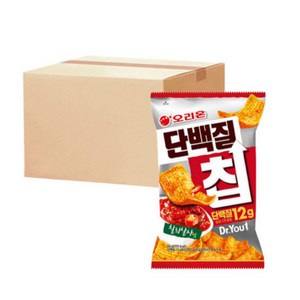 오리온 닥터유 단백질칩 칠리살사맛, 60g, 12개