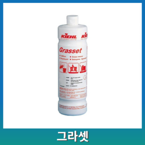 Gasset 키엘 그라셋 1L 동식물성 기름때 찌든때 제거 및 부식방지 알칼리성, 1개