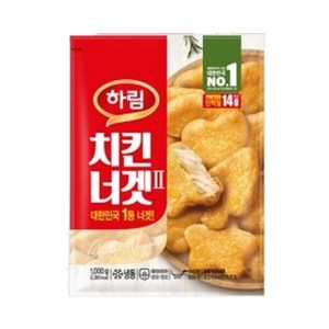 하림 치킨너겟(2), 1kg, 1개