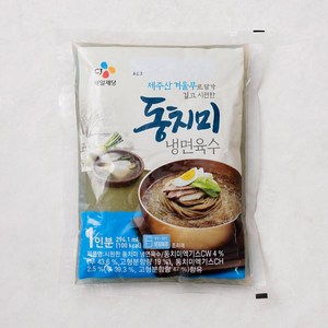 [메가마트]CJ 동치미 냉면육수 1인분 300g, 1개