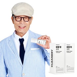 클리너리 버블 텅 치약 (염화나트륨), 100ml, 2개