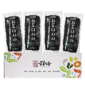 해미담 청정해역 완도산 바다채소 선물세트 NEW no.4 완도다시마250g 4봉 기타해조류 선물세트, 1개