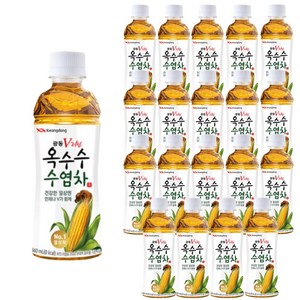 광동 옥수수염차 대용량 탕비실 음료, 340ml, 20개