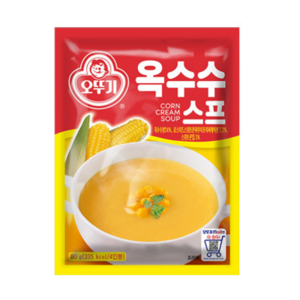 오뚜기 옥수수 스프, 80g, 4개