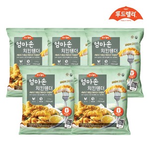 [푸드렐라]엄마손 치킨텐더 350g, 5개