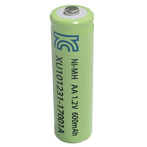 태양광 충전지 AA 600 mah 건전지 충전용배터리, 1개, 1개입