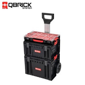 QBRICK 큐브릭 시스템공구함 캐리어 PRO-3 IN 1 QS1 / QS2, PRO-3 IN 1 QS2, 1개