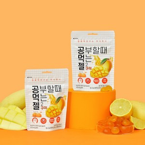 공먹젤 구미 집중력연구소 수험생 공부 몰입 체력 맛있는 공부간식 36g 10팩, 10개
