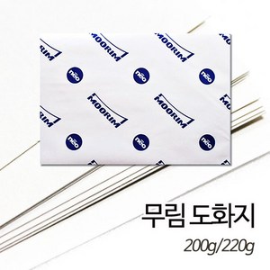 SW 상우 무림 흰도화지 200g 220g 사이즈선택, 무림200g, 250매