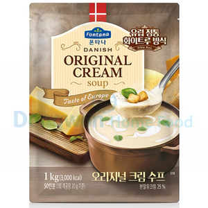 폰타나오리지널크림스프 샘표식품 실온 1Kg, 1개