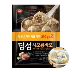 동원 딤섬 샤오롱바오390gx2, 780g, 1개