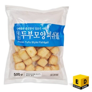 세미원 두부모양 피쉬볼 500g, 1개