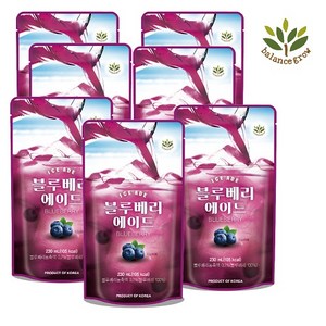 발란스그로우 블루베리 에이드, 50개, 230ml, 파우치