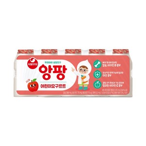 서울우유 어린이 앙팡 사과 요구르트 65ML 50개세트 우유청년, 50개, 50개